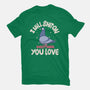On Everything You Love-Womens-Fitted-Tee-MaxoArt