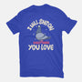 On Everything You Love-Womens-Fitted-Tee-MaxoArt