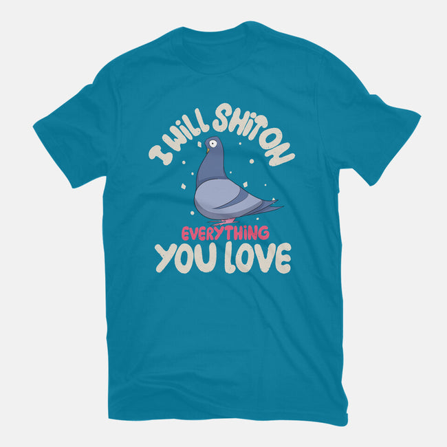 On Everything You Love-Womens-Fitted-Tee-MaxoArt