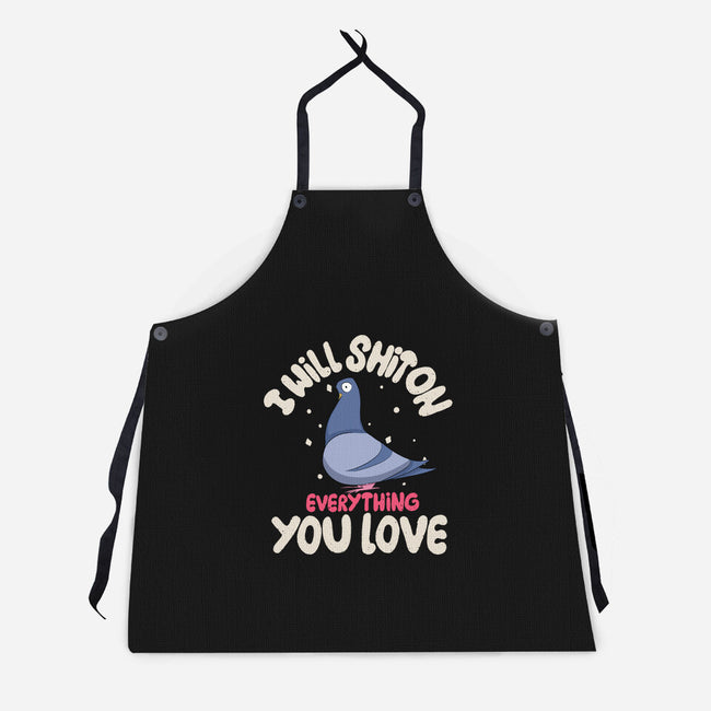 On Everything You Love-Unisex-Kitchen-Apron-MaxoArt