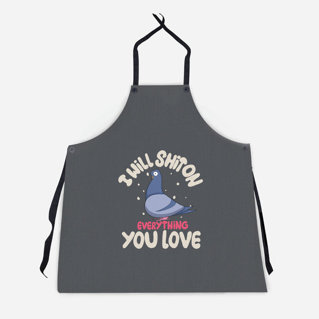 On Everything You Love-Unisex-Kitchen-Apron-MaxoArt