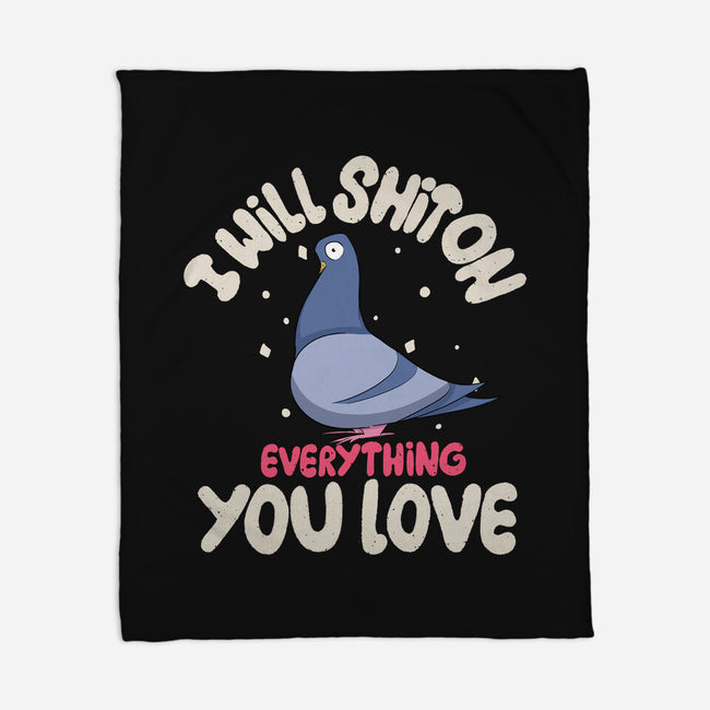 On Everything You Love-None-Fleece-Blanket-MaxoArt