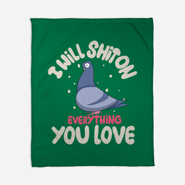 On Everything You Love-None-Fleece-Blanket-MaxoArt