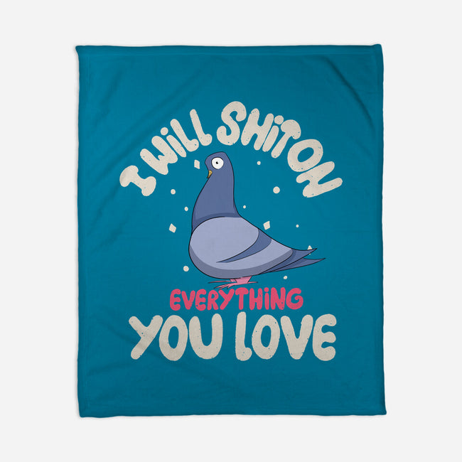 On Everything You Love-None-Fleece-Blanket-MaxoArt