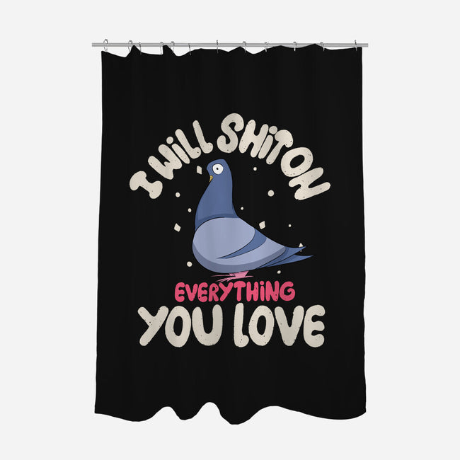 On Everything You Love-None-Polyester-Shower Curtain-MaxoArt