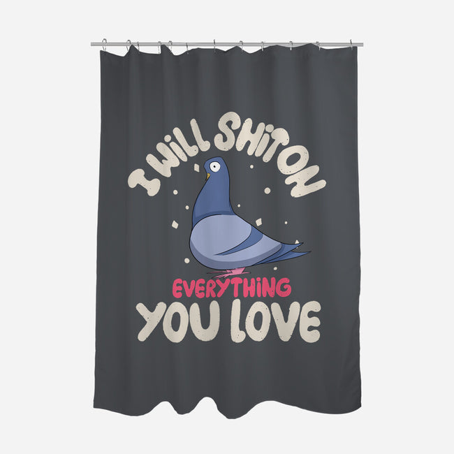 On Everything You Love-None-Polyester-Shower Curtain-MaxoArt