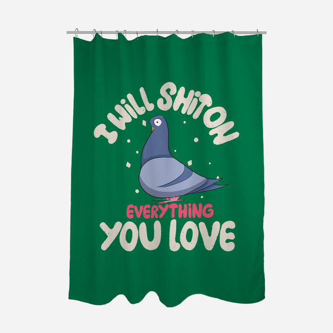 On Everything You Love-None-Polyester-Shower Curtain-MaxoArt