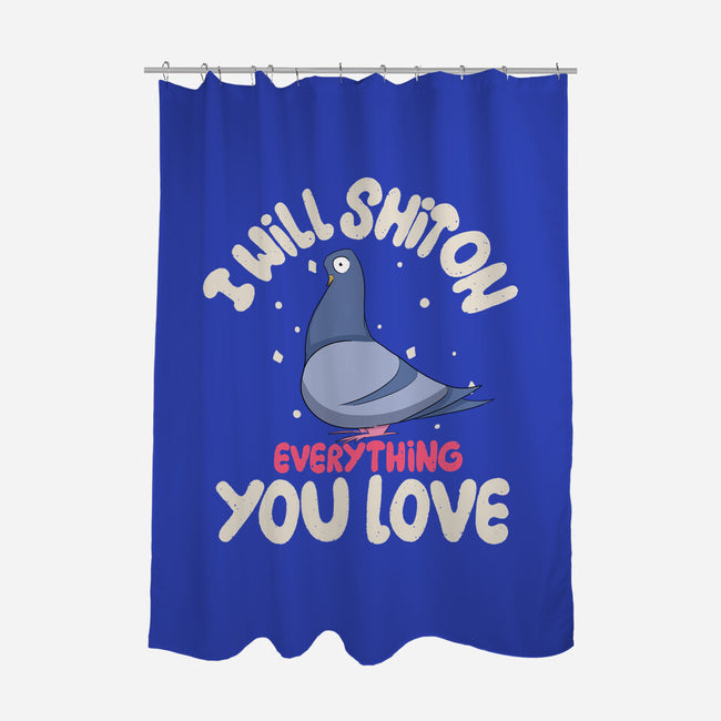 On Everything You Love-None-Polyester-Shower Curtain-MaxoArt