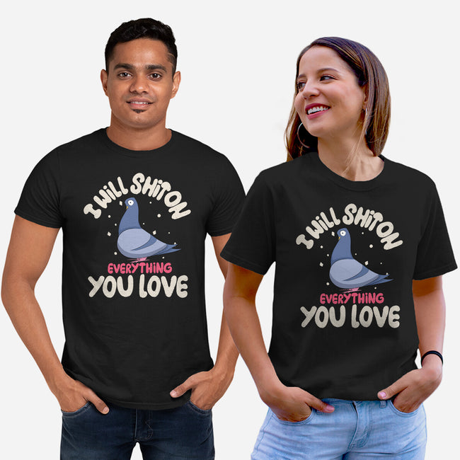On Everything You Love-Unisex-Basic-Tee-MaxoArt