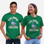 On Everything You Love-Unisex-Basic-Tee-MaxoArt