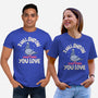 On Everything You Love-Unisex-Basic-Tee-MaxoArt