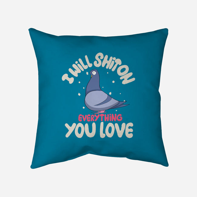 On Everything You Love-None-Removable Cover w Insert-Throw Pillow-MaxoArt