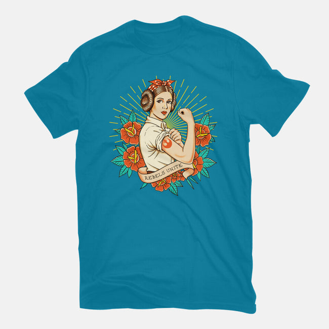 Rebels Unite Tattoo-Womens-Fitted-Tee-P1yu5h