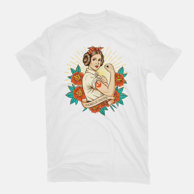 Rebels Unite Tattoo-Unisex-Basic-Tee-P1yu5h