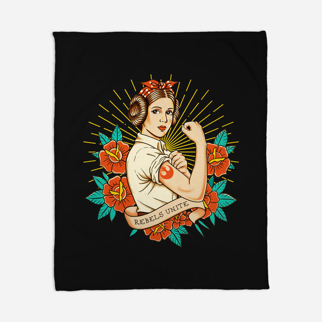 Rebels Unite Tattoo-None-Fleece-Blanket-P1yu5h