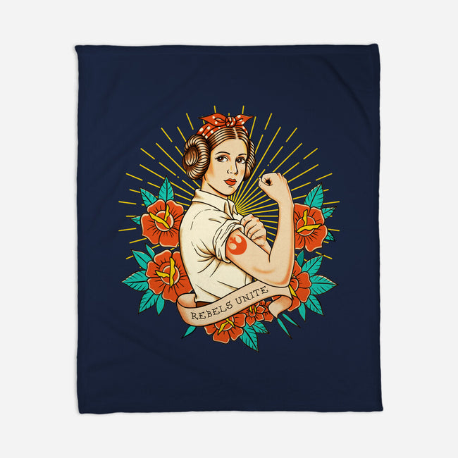 Rebels Unite Tattoo-None-Fleece-Blanket-P1yu5h