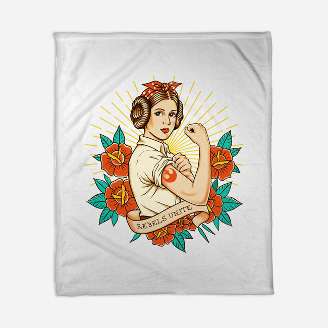 Rebels Unite Tattoo-None-Fleece-Blanket-P1yu5h