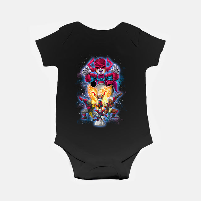 Galafreeze And The Herald Force-Baby-Basic-Onesie-Ozzy Fernandez