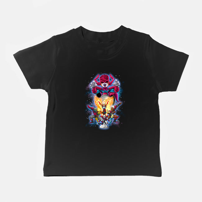 Galafreeze And The Herald Force-Baby-Basic-Tee-Ozzy Fernandez