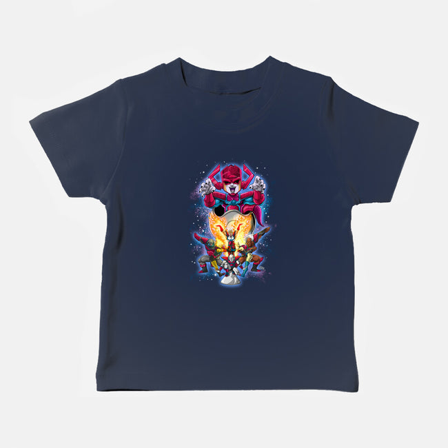 Galafreeze And The Herald Force-Baby-Basic-Tee-Ozzy Fernandez