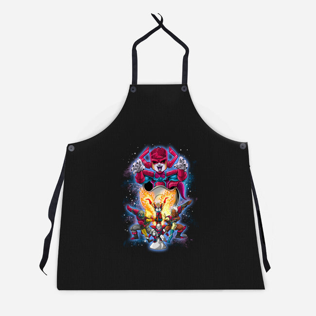 Galafreeze And The Herald Force-Unisex-Kitchen-Apron-Ozzy Fernandez