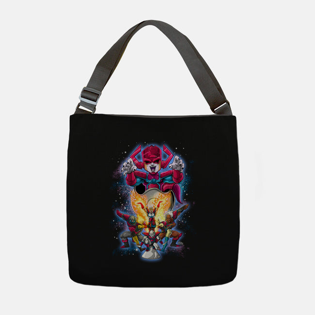 Galafreeze And The Herald Force-None-Adjustable Tote-Bag-Ozzy Fernandez