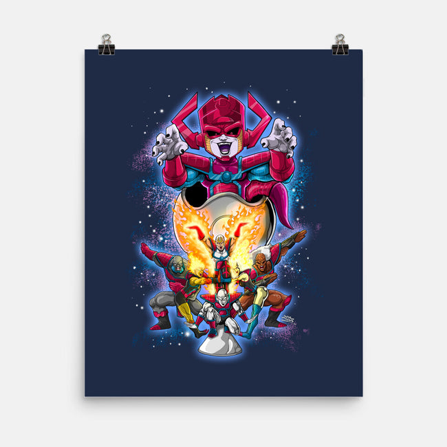 Galafreeze And The Herald Force-None-Matte-Poster-Ozzy Fernandez