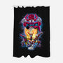 Galafreeze And The Herald Force-None-Polyester-Shower Curtain-Ozzy Fernandez
