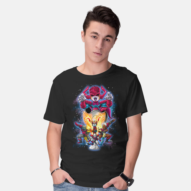 Galafreeze And The Herald Force-Mens-Basic-Tee-Ozzy Fernandez