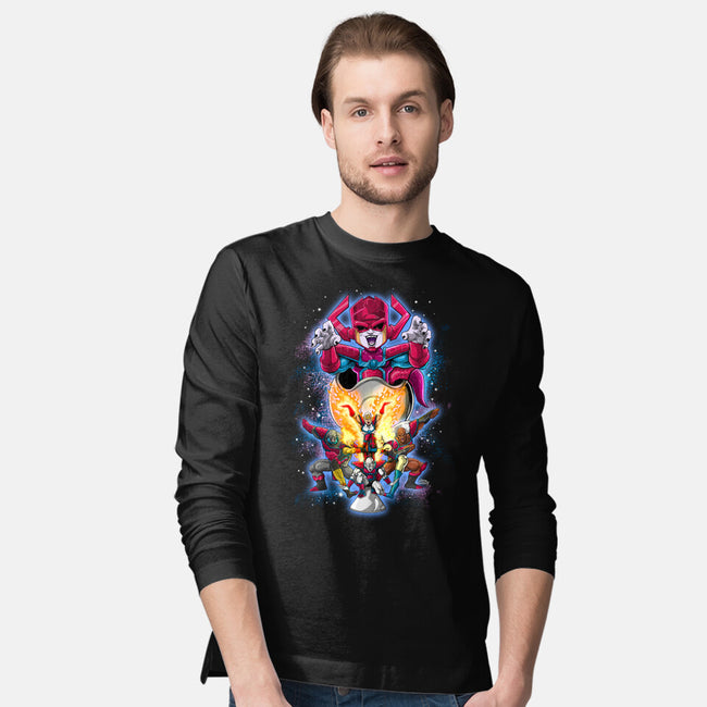 Galafreeze And The Herald Force-Mens-Long Sleeved-Tee-Ozzy Fernandez