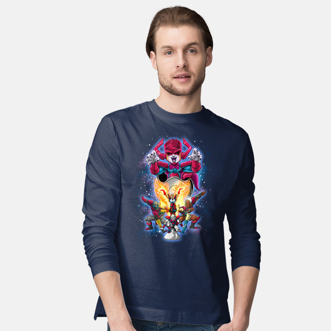 Galafreeze And The Herald Force-Mens-Long Sleeved-Tee-Ozzy Fernandez