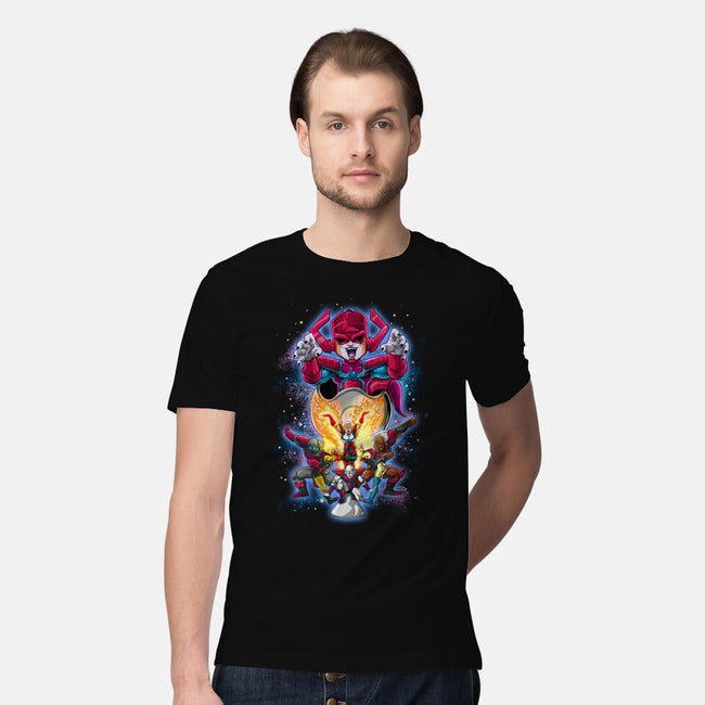 Galafreeze And The Herald Force-Mens-Premium-Tee-Ozzy Fernandez