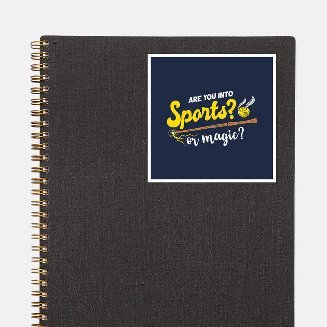 Sports Or Magic-None-Glossy-Sticker-krisren28
