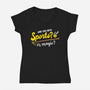 Sports Or Magic-Womens-V-Neck-Tee-krisren28