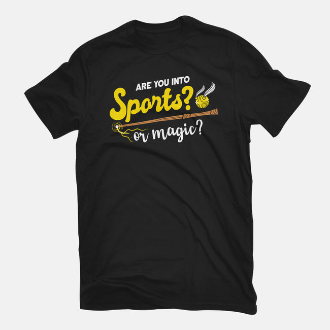 Sports Or Magic-Womens-Fitted-Tee-krisren28