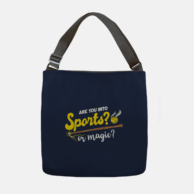 Sports Or Magic-None-Adjustable Tote-Bag-krisren28
