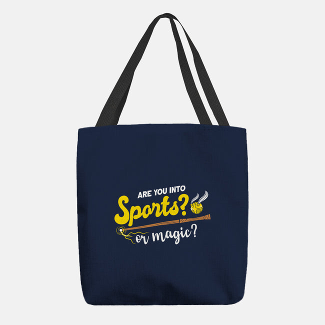 Sports Or Magic-None-Basic Tote-Bag-krisren28