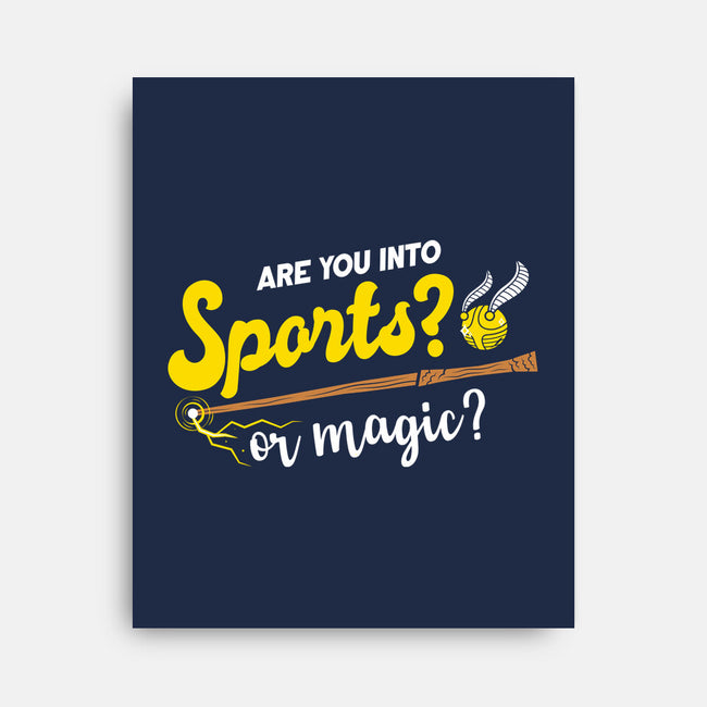 Sports Or Magic-None-Stretched-Canvas-krisren28