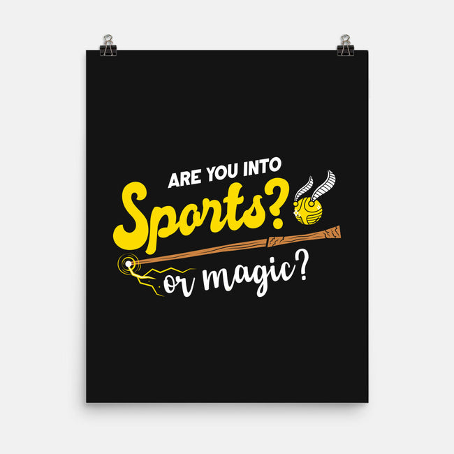 Sports Or Magic-None-Matte-Poster-krisren28