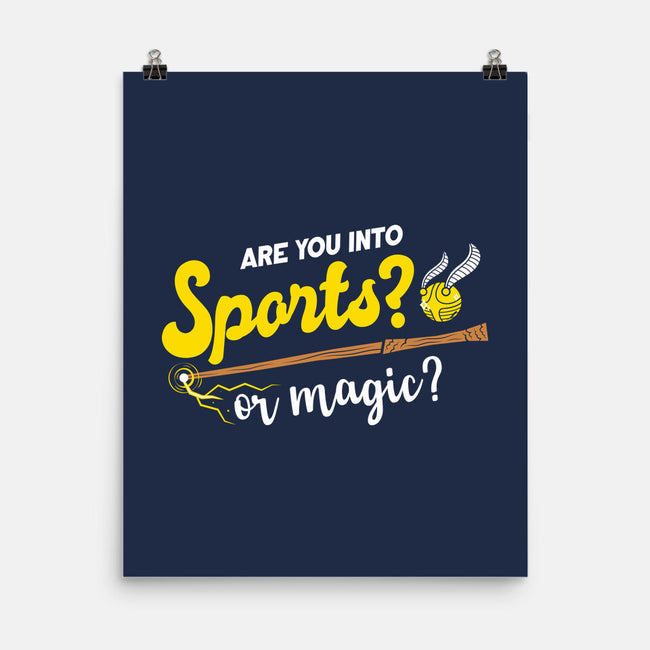 Sports Or Magic-None-Matte-Poster-krisren28