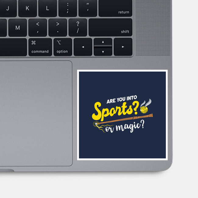 Sports Or Magic-None-Glossy-Sticker-krisren28