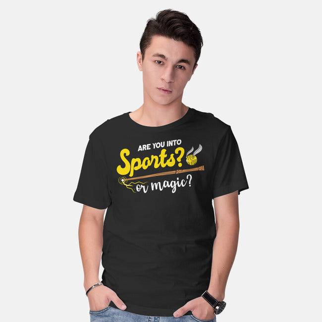 Sports Or Magic-Mens-Basic-Tee-krisren28
