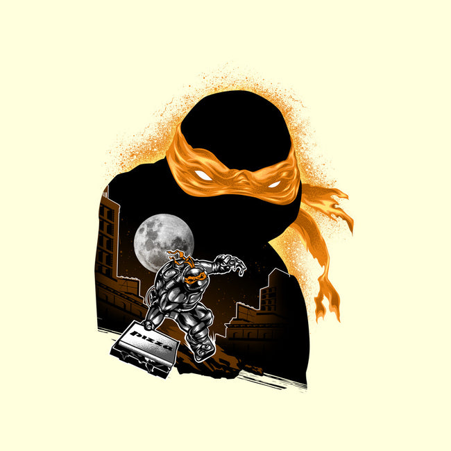 Nun-Chucks Wielder Ninja-None-Drawstring-Bag-hypertwenty