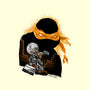 Nun-Chucks Wielder Ninja-None-Drawstring-Bag-hypertwenty