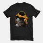 Nun-Chucks Wielder Ninja-Womens-Fitted-Tee-hypertwenty