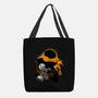 Nun-Chucks Wielder Ninja-None-Basic Tote-Bag-hypertwenty