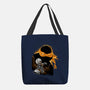 Nun-Chucks Wielder Ninja-None-Basic Tote-Bag-hypertwenty