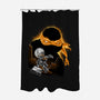 Nun-Chucks Wielder Ninja-None-Polyester-Shower Curtain-hypertwenty