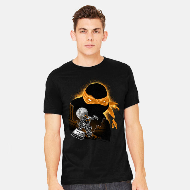 Nun-Chucks Wielder Ninja-Mens-Heavyweight-Tee-hypertwenty