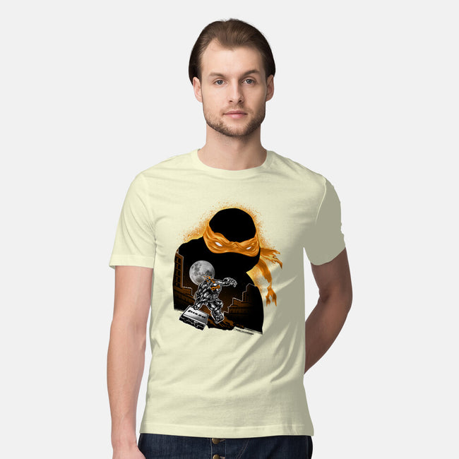 Nun-Chucks Wielder Ninja-Mens-Premium-Tee-hypertwenty
